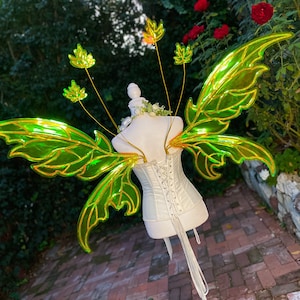 MADE TO ORDER Golden Leafy Maple Fae Fairy Wings