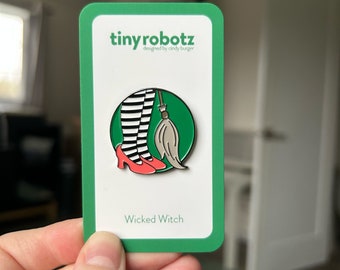 Wicked Witch Emaille Pin: Zauberer von Oz, Soft Enamel