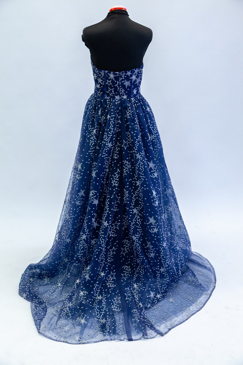 Feyre Starfall Gown Acotar Starfall Ball Long Sleeves Photo Etsy