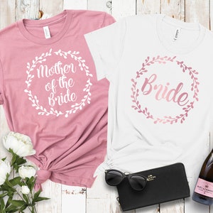 Mother of the bride shirt, mother of the groom, bachelorette tshirt, mother of the bride gift, bridesmaid gift, bridesmaid proposal