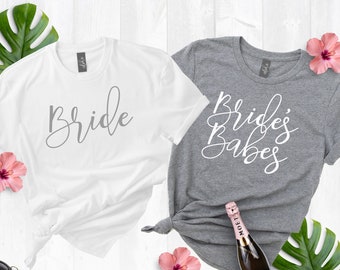 Bridesmaid Shirt, Brides Babes Shirt, Babe of Honor Shirt, Bride Shirt, Bridesmaid Gift, Bridesmaid Shirt, Wedding Party Shirt, Proposal Box