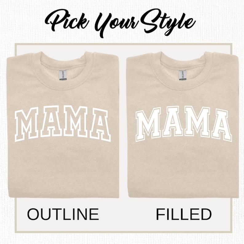 Mama Keepsake Sweatshirt with Puff Lettering, Personalized Kid Names on Sleeve, Mama Sweater, New Mom Gift, Maroon image 5