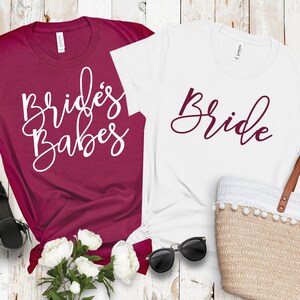 Bride, Tribe Shirts, Bags, Hats & More bridesmaid tshirts, bachelorette party shirts, bridal party, wedding party, bridesmaid gift image 2