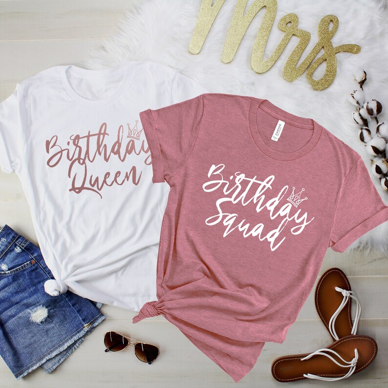 40th birthday crew shirts