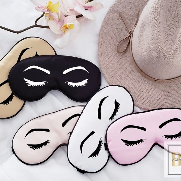 Pink Eye Mask Etsy