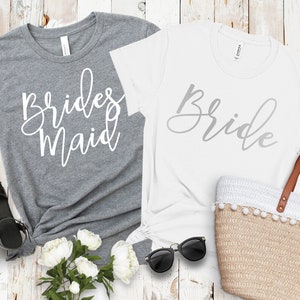 Bride, Tribe Shirts, Bags, Hats & More bridesmaid tshirts, bachelorette party shirts, bridal party, wedding party, bridesmaid gift image 3