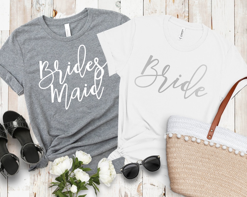 Bride, Tribe Shirts, Bags, Hats & More bridesmaid tshirts, bachelorette party shirts, bridal party, wedding party, bridesmaid gift image 3