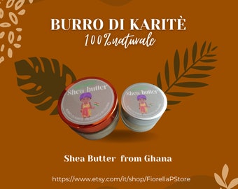 Super natural shea butter!