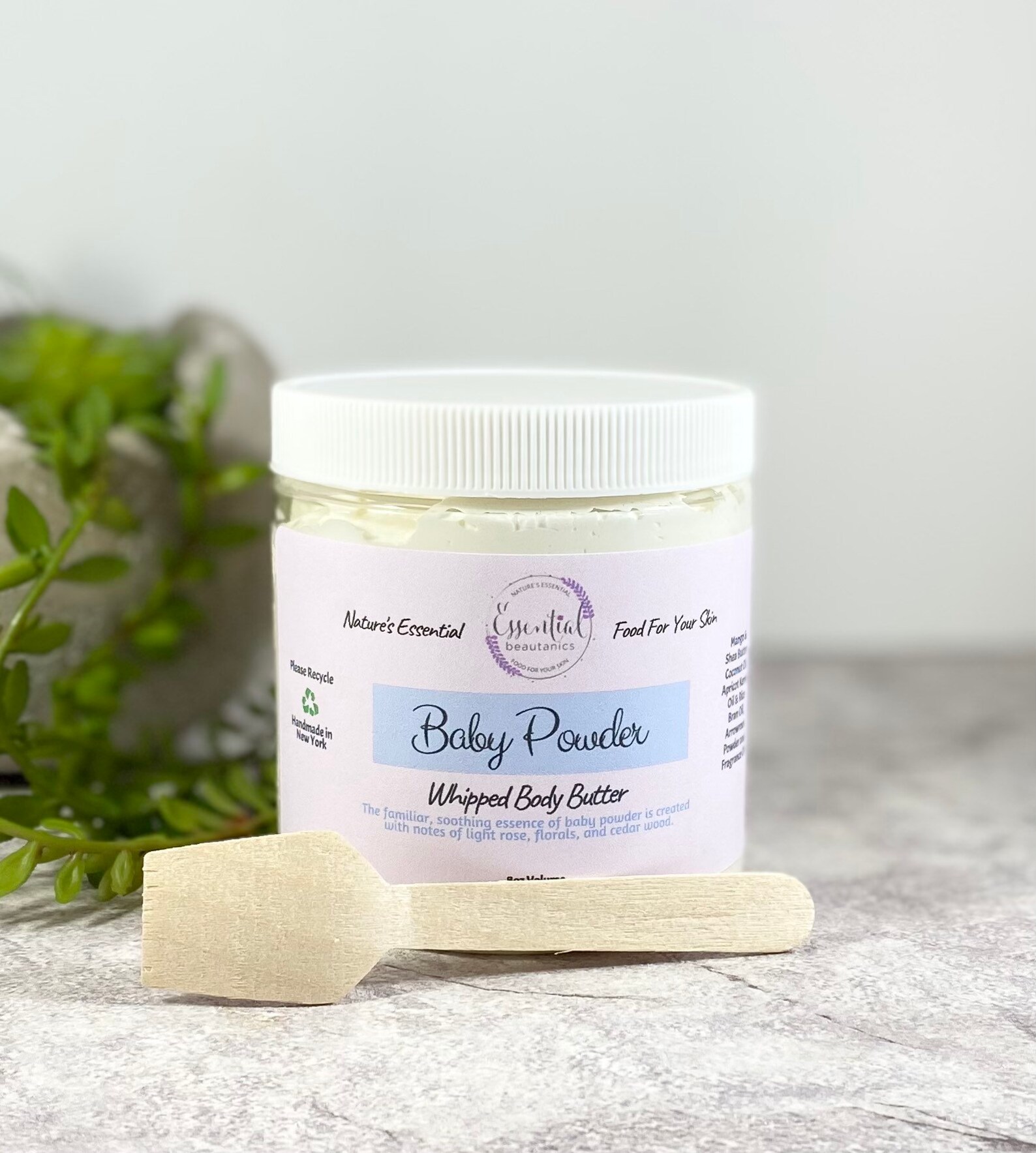 Baby Powder Whipped Body Butter Baby Powder Scented Lotion Etsy