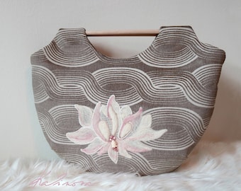 Handmade Lotus Flower Buddha Handbag