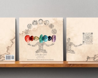 Color Your Soul Adult Coloring Book with Poetry - 33 Mandala Coloring Pages, Art Therapy, Buddha, Monks, Birds, Flowers & Butterflies