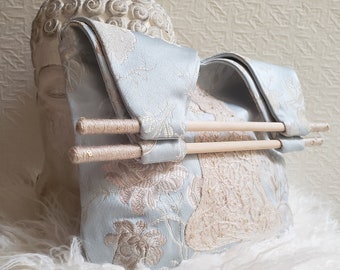 Handmade Buddha Handbag Clutch Purse