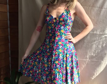 Floral Skater Dress