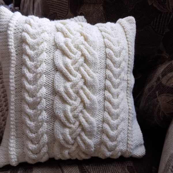 Cable Knit Pillows - Etsy