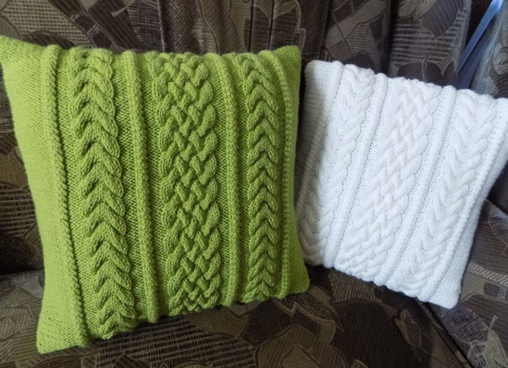Knit top euro sham