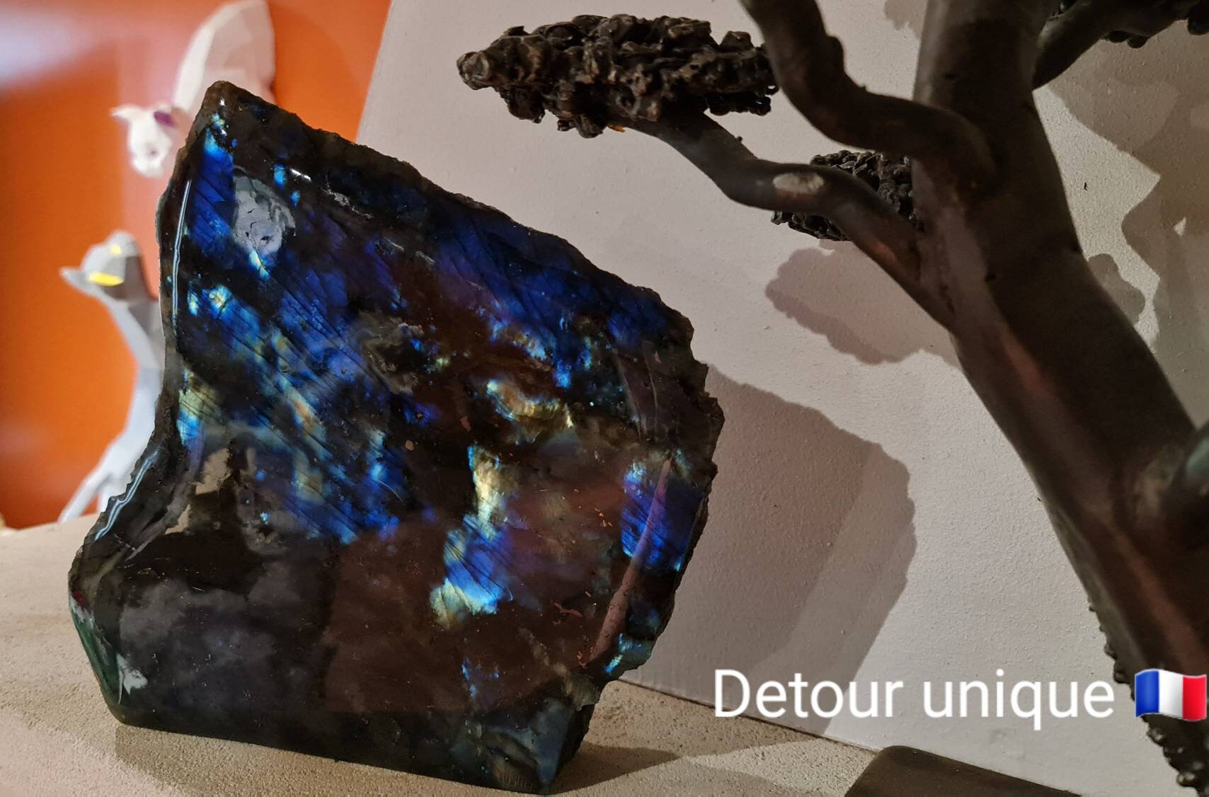Unique Splendide Labradorite Naturelle ~5Kg 25cm