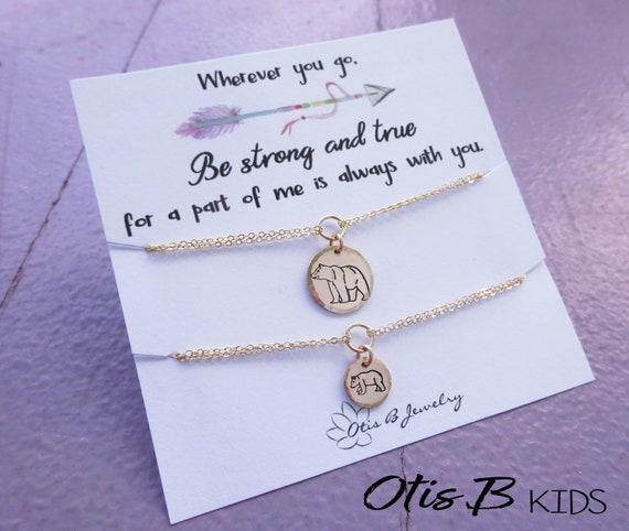 Jewelry Sets Me Bracelets Matching Mommy First Day Of Kindergarten Twinning Back To School Gift Otis B Infinity Necklace Set For Mother Daughter Jewelry