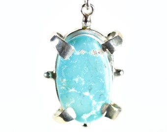 Silver Turquoise Necklace