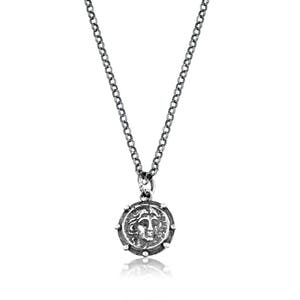 Silver Handmade Ancient Coin Necklace
