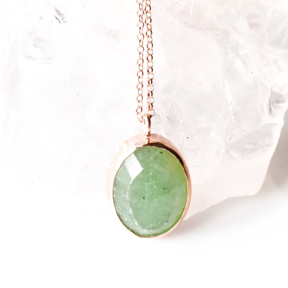Sterling Silver Green Aventurine 