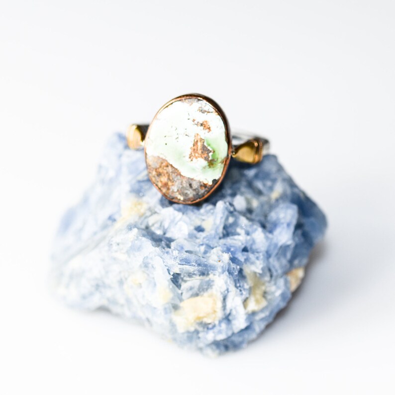 Statement Silver Turquoise Ring
