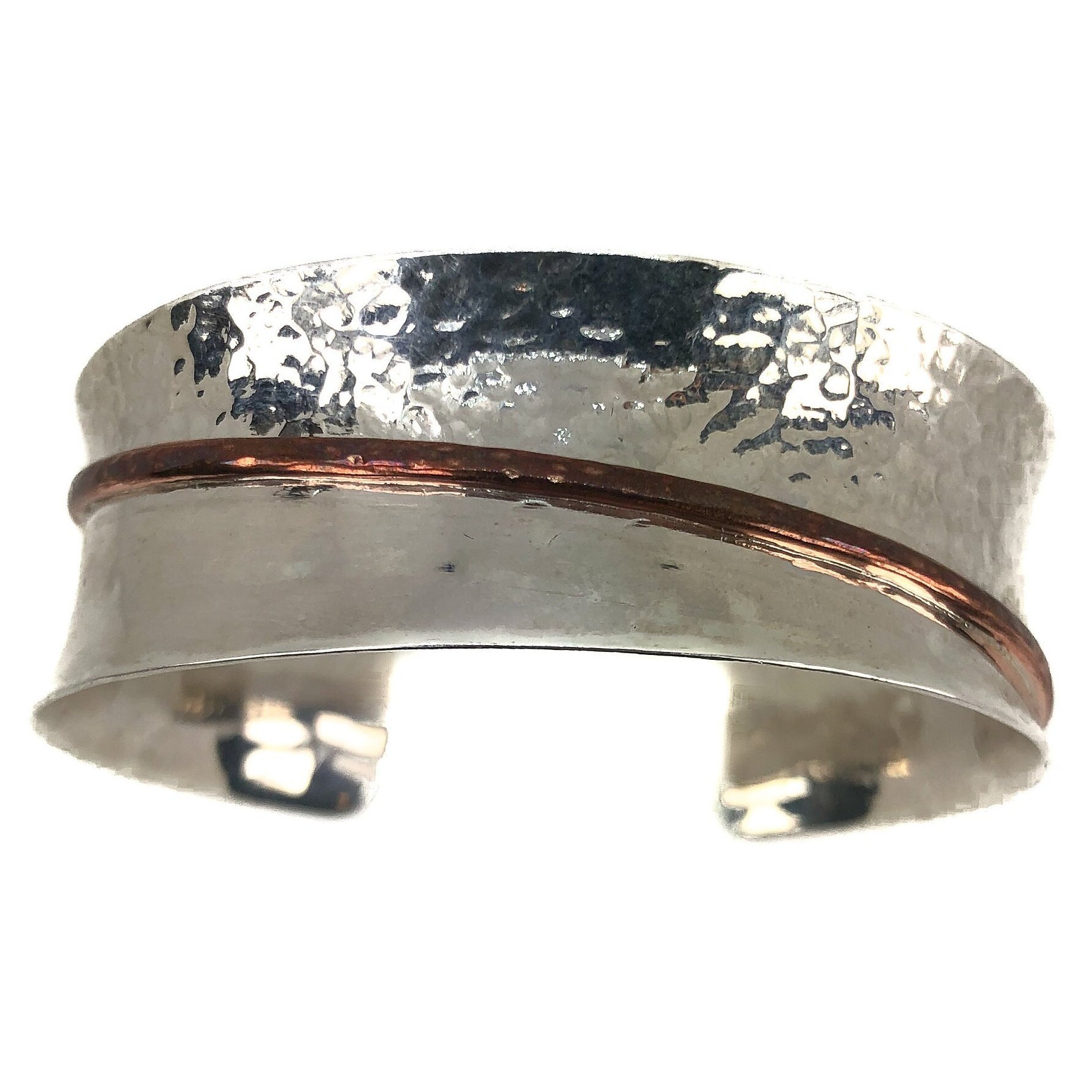 Sterling Silver Cuff Bracelet, Hammered Cuff Bracelet, Cuff