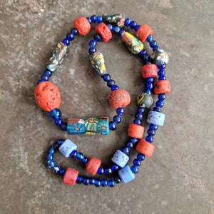 African Trade Bead Ethnic bead mix Glass Murano trade beads