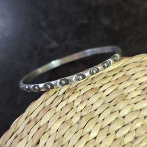 Designer Armband, Armreif aus massivem Sterling Silber 925, Armreif, larp, Sterlingsilver, Handgraviert, ethno, boho