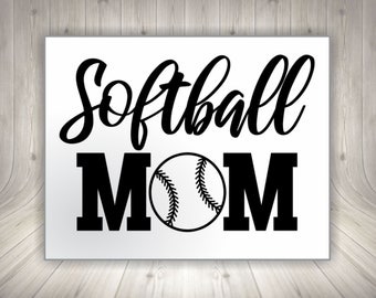 Softball Mom Png Etsy