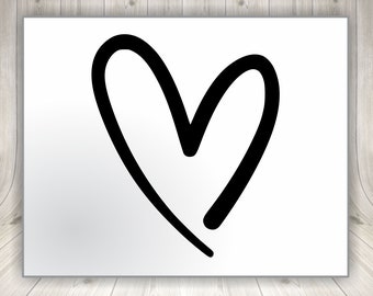 Hand Cut Heart Etsy Hand Cut Heart Etsy