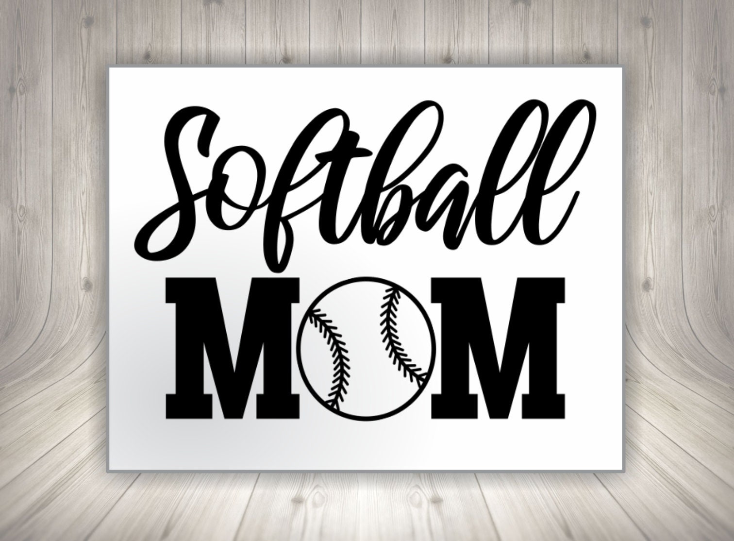 Download Softball Mom Svg Softball Mom Dxf Softball Mom Png Etsy