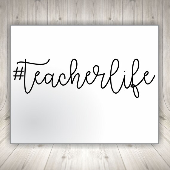 Download Teacherlife Svg Teacher Life Teacherlife Teacherlife Etsy