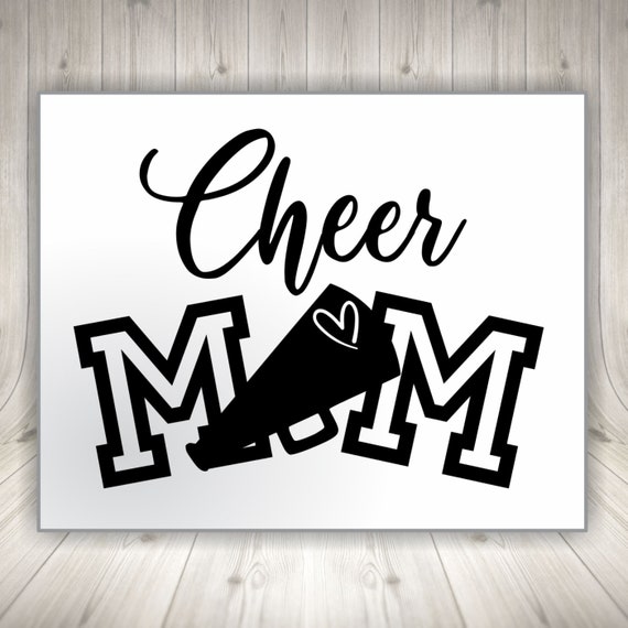 Download Cheer Mom Svg Png Dxf Cheer Mom Cut Out Cheer Mom Etsy