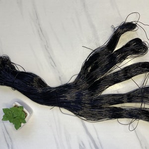 Rubber thread for African Hair Threading / African thread for hair length retention image 1