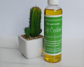 Soft Cocktail /low porosity hair growth oil/ best oil for porosity hair