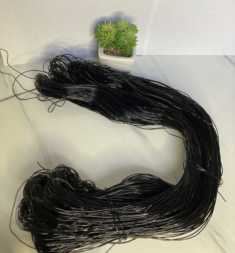 Rubber thread for African Hair Threading / African thread for hair length retention image 2