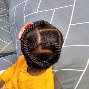 Rubber thread for African Hair Threading / African thread for hair length retention image 4