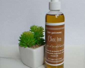 Chai tea / Ayurvedic hair growth oil