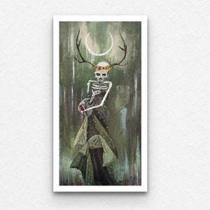 The Wendigo Original Painting Print