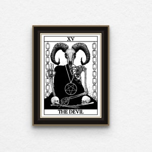 The Devil Tarot Art Print image 2