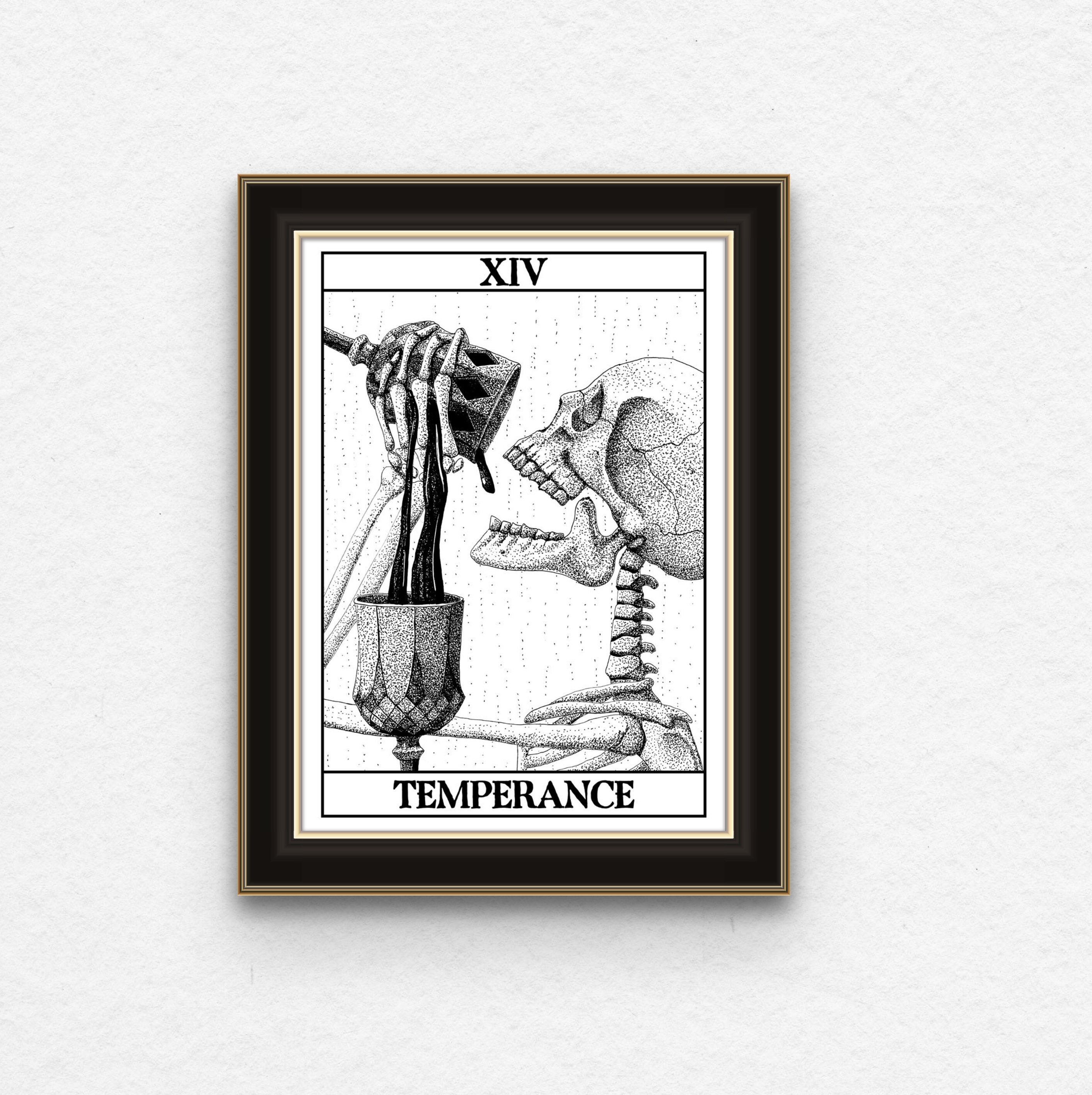Temperance Tarot Art Print - Etsy