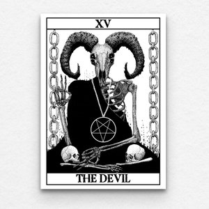 The Devil Tarot Art Print image 1