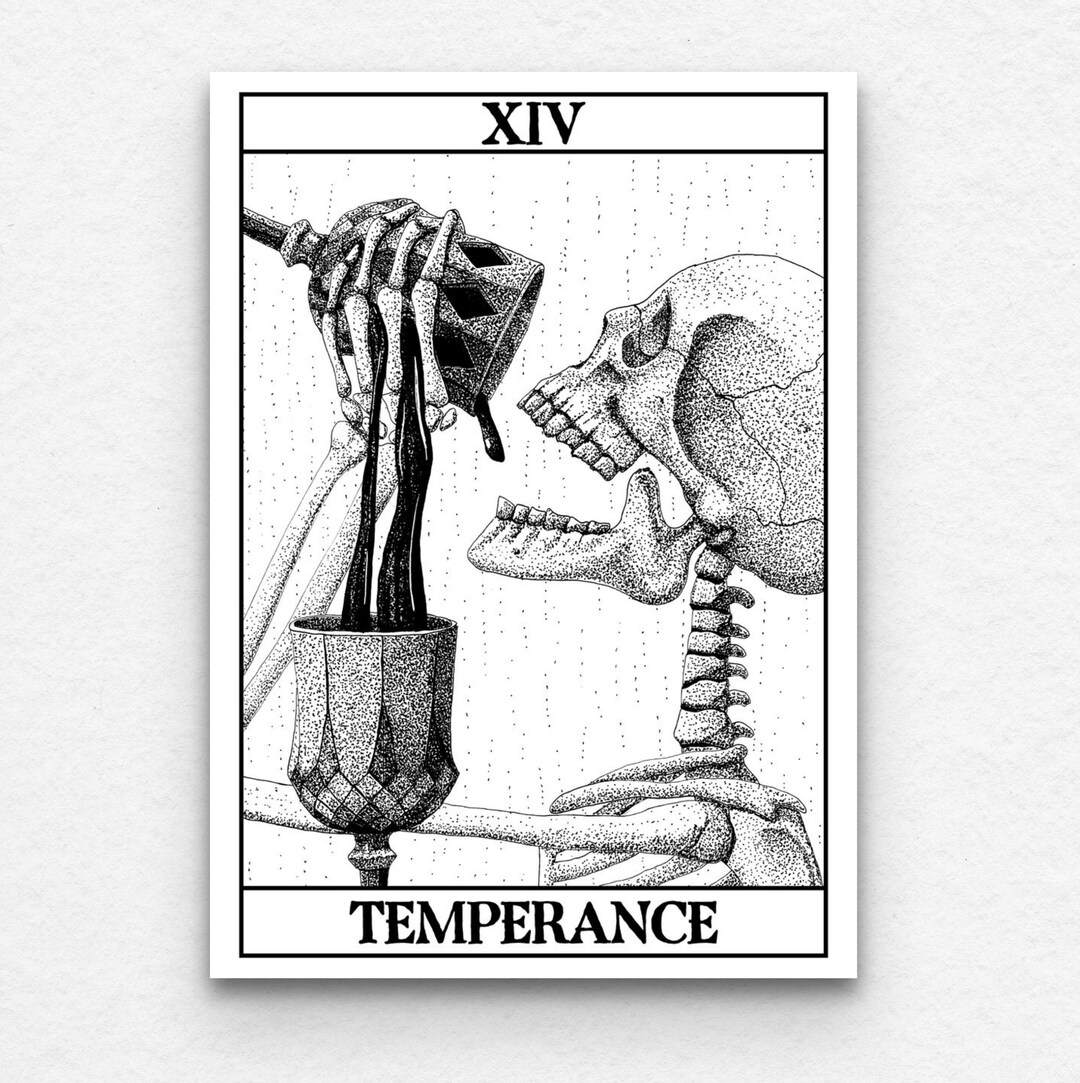 Temperance Tarot Art Print - Etsy