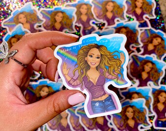 Mariah Carey Through The Rain Sticker