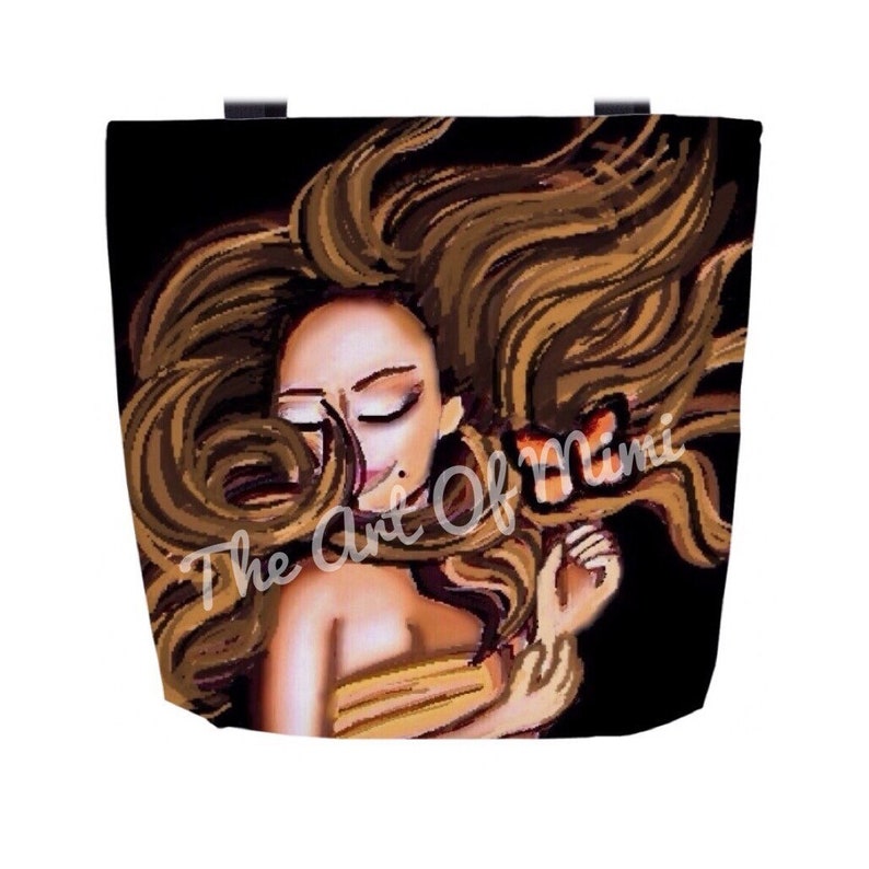 MC Butterfly 18in x 18in Tote Bag