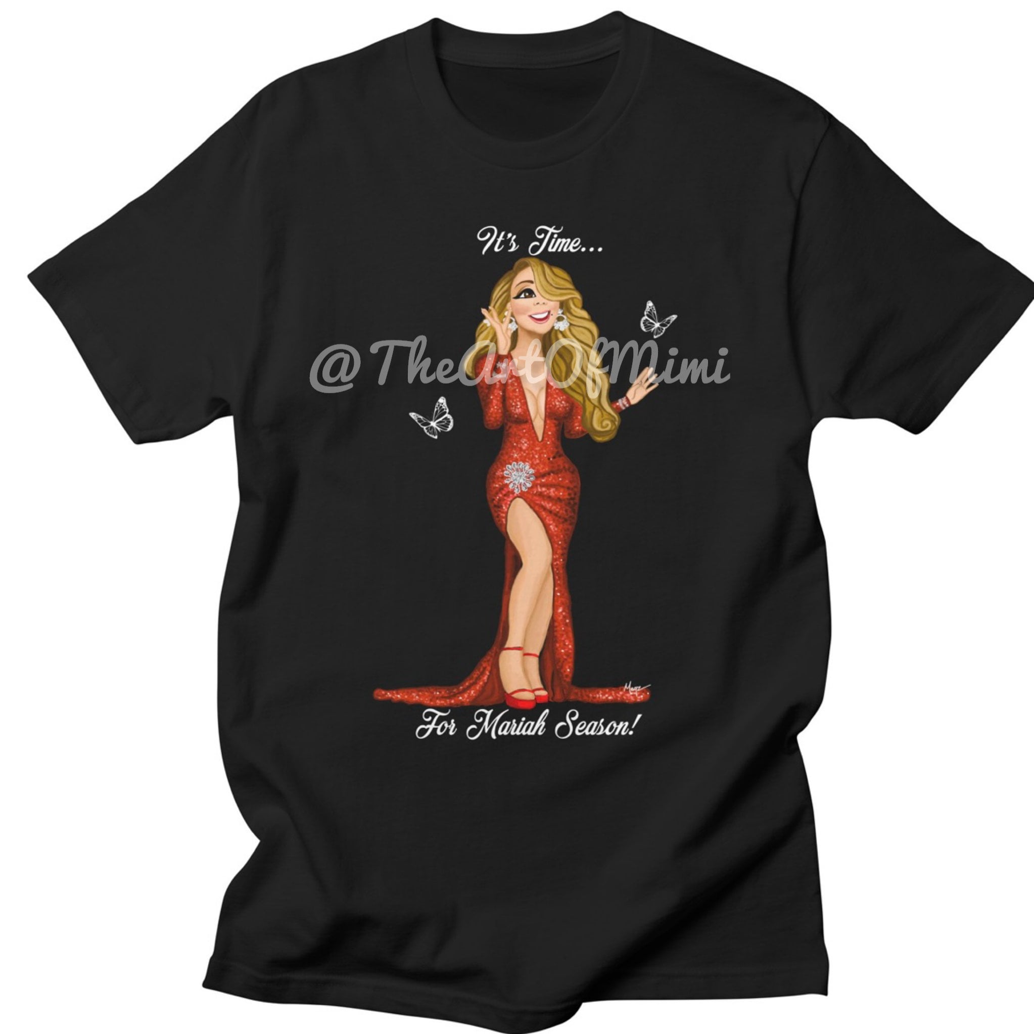 マライアキャリー It's tiiiime! Tシャツ XL It's Time Mariah Carey