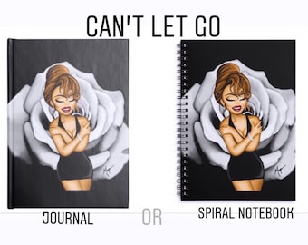 Mariah Carey Can't Let Go inspired Spiral Notebook or Journal