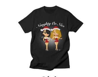 Mariah Carey Naughty or Nice Inspired Unisex T-shirt