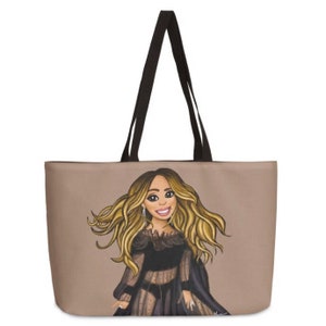 Mariah Carey Thanksgiving (Ohne Text) inspirierte 16in x 24in Weekender Tasche