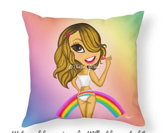 Mariah Carey Bliss inspired Throw Pillow